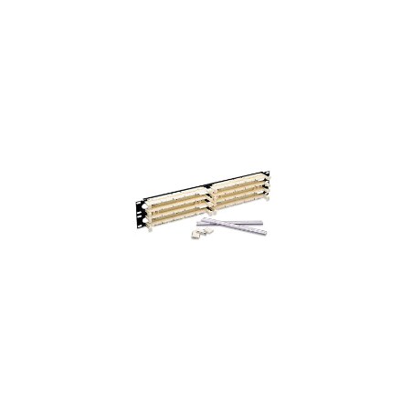 Leviton RJ jack and module CAT5E 110 BLOCK RACK MNT KIT 300PR C4 41DBR-3F4